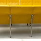 Home & Living > Furniture > Living Room Furniture > Couches & Loveseats - 3 Yellow Vinyl Sofas, Vintage 60s 70s Davenport...