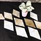 10 Stained Slag Glass Diamond Panes, Reclaimed Church Window Art Glass Pieces A