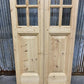 French Double Door (32x96.5) 6 Pane Glass Door European Styled EM24-B