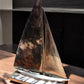 Home & Living > Home Decor > Home Accents > Statues - Sailboat Sculpture, Metal Bookend Paperweight, Nautical Study Librar...