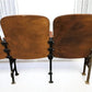 Home & Living > Furniture - 4 Vintage Wood Folding Theater Seats, Auditorium Seats, Entryway Bench, E10 by The Old Grainery