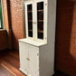 Home & Living > Furniture > Dining Room Furniture > Buffets & China Cabinets - Primitive Kitchen Cupboard, Vintage China H...