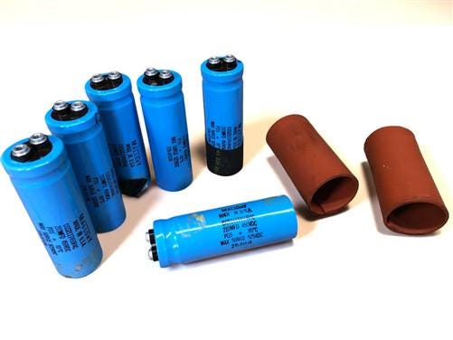 Electronics & Accessories > Parts & Electrical - Mallory CGS Capacitor, 85C, Max Surge 525VDC Screw Terminal by The Old Gr...