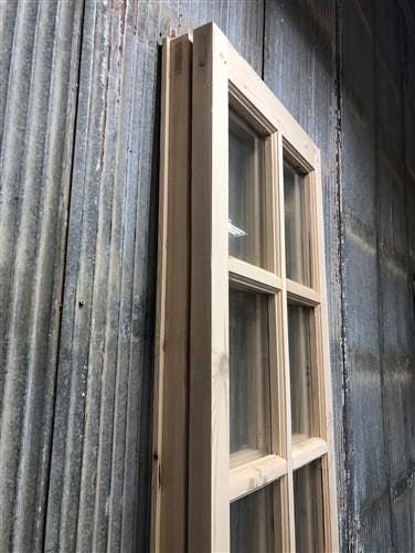 French Double Door (48x96.5) 8 Pane Glass Door European Styled EM48