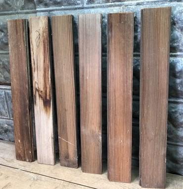 Craft Supplies & Tools > Raw Materials > Wood > Boards & Planks - Reclaimed Wainscoting Bead Board Pieces, Architectural S...