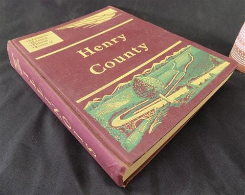 Books, Movies & Music > Books > History Books - 1955 Henry County Illinois Midwest History, Plat Maps, Aerial Homestead Ph...