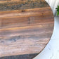 Rustic Round Table, Vintage Dining Room Table, Kitchen Island, Game Table,  G