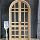 Home & Living > Home Improvement > Doors & Locks > Doors - Arched French Double Door (48x96) 14 Pane Glass Door European S...