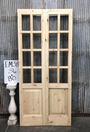 Home & Living > Home Improvement > Doors & Locks > Doors - French Double Door (36.5x80.5) 8 Pane Glass Door European Style...