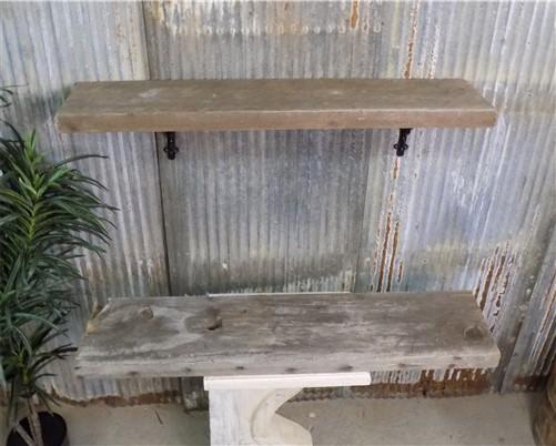 Floating shelf - 2 Floating Shelves, Pine 2X10 Wood Fireplace Mantel, Wall Mount Rustic Beams O, by The Old Grainery