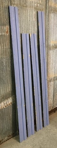 Home & Living > Home Improvement > Moldings & Trim - 4 Wood Trim Pieces, Architectural Salvage, Reclaimed Vintage Crown Mo...