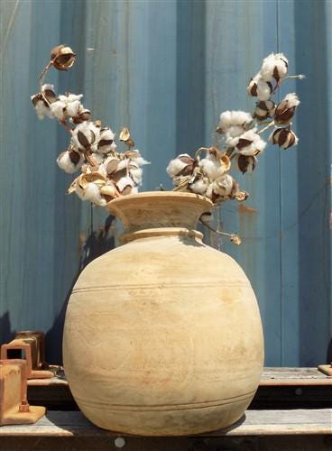 Home & Living > Home Decor > Home Accents - Water Jug, Wood Pot, Wood Vase, Rustic Planter, Modern Farmhouse, European B b...