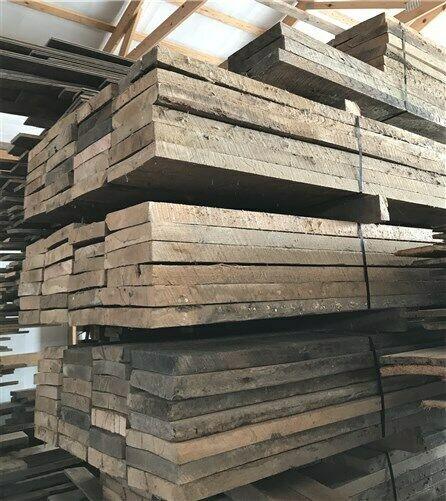 Reclaimed 2 By Oak Barn Wood Boards, Rustic Solid Oak Lumber Planks Custom Order