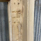 Antique French Single Door (32x93) Glass Pane Door with Jamb, Encased Door T15