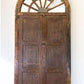 Antique Arched French Double Doors (61.5x130) European Door Jamb, with Jamb, S38