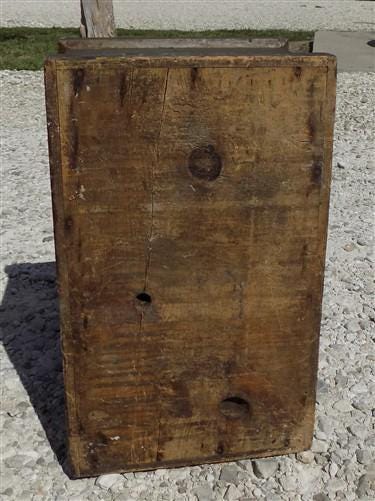 Home & Living > Storage & Organization > Boxes & Bins - Wooden Immigrant Trunk, Carpenters Tool Chest, Crate Box Vintage Q...
