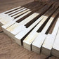 12 White Piano Keys, Vintage Piano Key Parts, Art Craft Supplies, Steampunk F