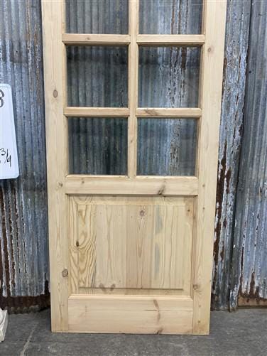 Home & Living > Home Improvement > Doors & Locks > Doors - French Single Door (30x80.75) 8 Pane Glass Door European Styled...