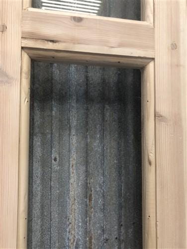 Arched French Double Doors (24x96) 3 Pane Glass European Styled Doors O14