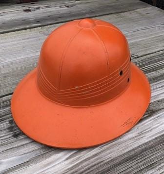 Art & Collectibles > Collectibles > Advertisements - Allis Chalmers Pith Helmet, Vintage Tractor Advertising Hat, AC Sign,...
