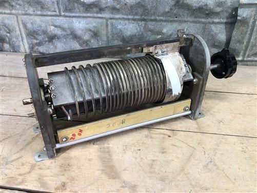 E. F. Johnson 226-2-3 Variable High Power Roller Inductor Antenna Tuner W/ Dial