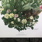 Art & Collectibles > Prints > Lithographs - Maryrose Wampler, Iris & Old Roses, Signed Print, 28x22 Wall Art, Plate 3 by T...