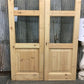 Home & Living > Home Improvement > Doors & Locks > Doors - Arched French Double Doors (48x96) 3 Pane Glass European Styled...