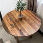 Home & Living > Furniture > Dining Room Furniture > Kitchen & Dining Tables - Rustic Round Table, Vintage Dining Room Tabl...
