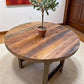 Home & Living > Furniture > Dining Room Furniture > Kitchen & Dining Tables - Rustic Round Table, Vintage Dining Room Tabl...