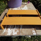 Home & Living > Storage & Organization > Shelving - 2 Wall Hanging Church Pew Shelf Racks Plate Hymnal Book Recipe Card Sp...