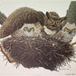 Art & Collectibles > Prints > Lithographs - Richard Sloan, Great Horned Owl, Signed Print, 28x22, Wade Collection, Plate 7...