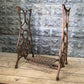Treadle Sewing Machine, Cast Iron Base, Industrial Sears Roebuck Steampunk QN