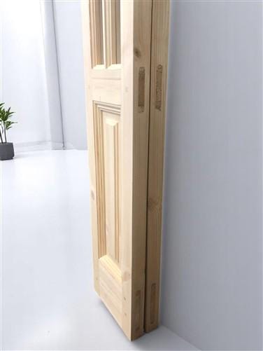 French Double Door (21x80.5) 6 Pane Glass Door European Styled EM51