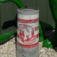 Big H Equipment Chicken Feeder, Vintage Galvanized Tin Chicken Feed Dispenser A