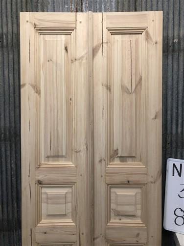 French Double Doors (32x80.5) Raised Panel Doors, European Styled Doors NM9