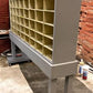 Hardware Store Cabinet, Railroad Post Office Mail Sorter, Bolt Bin, Cubbyhole, A
