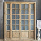Antique French Double Doors (71x88) Frosted Glass European SideLite Jamb C13