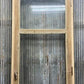 Antique French Single Door (31x88.5) Glass Pane Door with Jamb, Encased Door T17