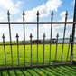 Home & Living > Outdoor & Gardening > Garden Decoration > Yard Art - Wrought Iron Vintage Fence Panel (88.5x43) Architectu...