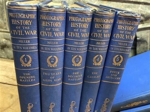 Books, Movies & Music > Books > History Books - 1912 Photographic History of The Civil War, Semi Centennial 10 Volume Set...