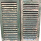 Antique Farmhouse Shutters, Wood Door Window Shutter, Architectural Salvage A69