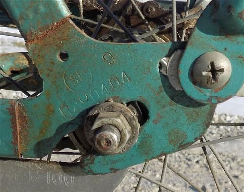 Toys & Games > Sports & Outdoor Recreation > Bikes & Cycling > Bicycles - 1950s Rollfast Girls Bicycle, Snyder Built SE Vi...
