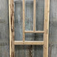 Antique French Single Door (33x81) Glass Pane Door with Jamb, Encased Door T44