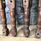 Craft Supplies & Tools > Raw Materials > Wood - 4 Wood Spindles Architectural Salvage Fretwork Furniture House Trim Vintag...