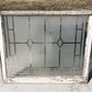 Home & Living > Home Improvement > Windows - Etched Frosted Clear Glass Vintage Church Window, Architectural Art Glass, G...