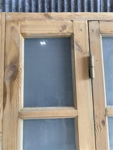 Antique French Double Doors (71x88) Frosted Glass European SideLite Jamb C12