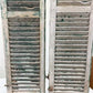 Antique Farmhouse Shutters, Wood Door Window Shutter, Architectural Salvage A69