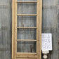 Antique French Single Door (27x92.5) Glass Pane Door with Jamb, Encased Door T23