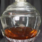 2 Antique Apothecary Show Globes, Art Deco Pharmacy Globes on Metal Stands E