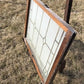 Home & Living > Home Improvement > Windows - Etched Frosted Clear Glass Vintage Church Window, Architectural Art Glass, I...